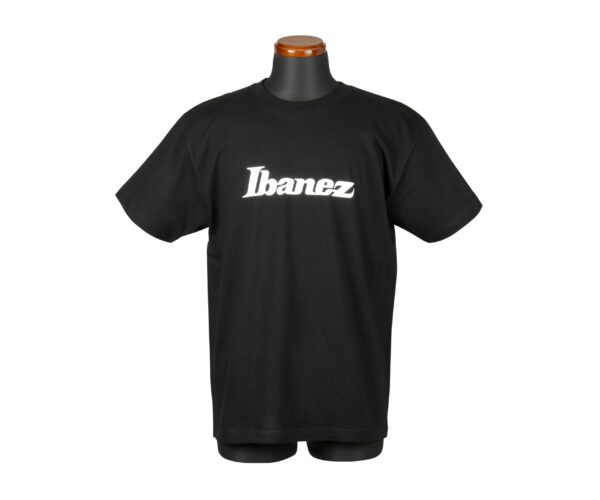Ibanez official T-shirt featuring white Ibanez logo on the chest.