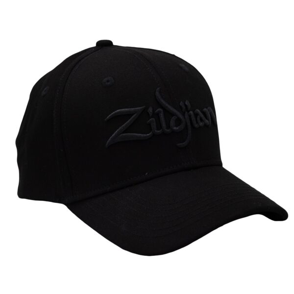 Zildjian Blackout Stretch Fit Hat - Angle
