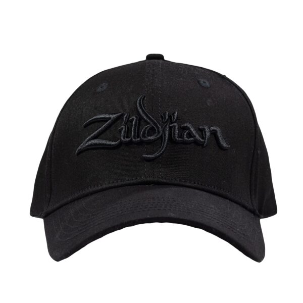 Zildjian Blackout Stretch Fit Hat - Front
