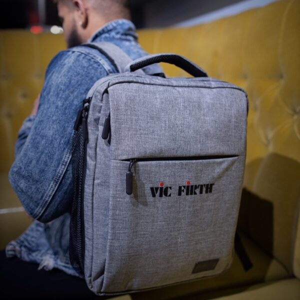 Vic Firth Grey Travel Backpack - Image 6