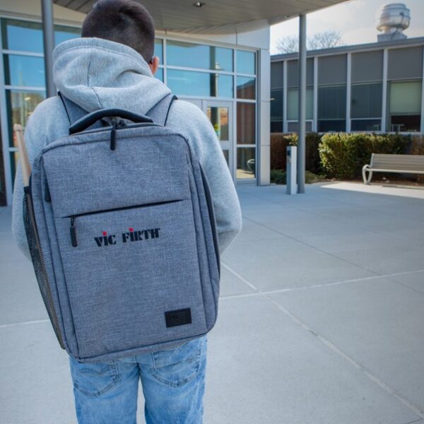 Vic Firth Grey Travel Backpack - Image 7