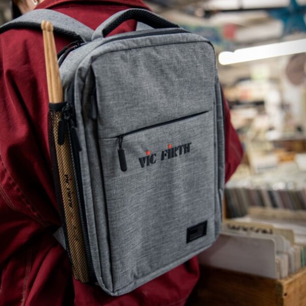 Vic Firth Grey Travel Backpack - Image 3