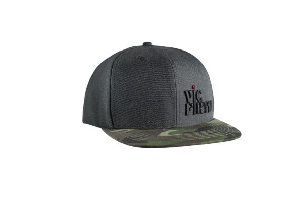 Vic Firth Grey Camo 6-Panel Snapback Hat