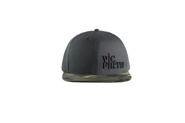 Vic Firth Grey Camo 6-Panel Snapback Hat - Image 2