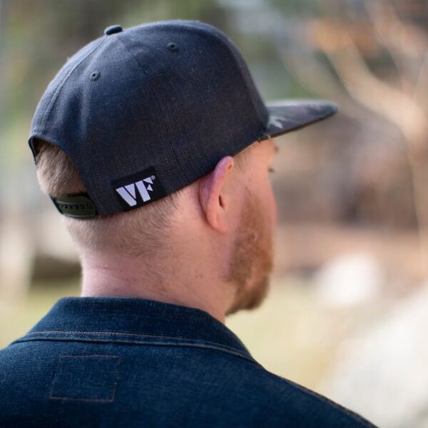 Vic Firth Grey Camo 6-Panel Snapback Hat - Image 4